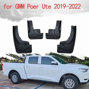 만리장성 대포 GWM Pao Poer Ute 4x4 2019-2022 Mudflaps 스플래시 가드 머드 플랩 전면 후면 펜더 용