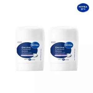 니베아 데오드란트 더마 컨트롤 리스토어 스틱 50ml 2개