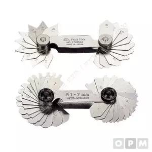 FUJITOOL 래디어스게이지(R-게이지/30pcs) 15.5-25mm