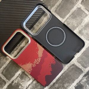 샤오미 포코 F8 울트라 5G 글로벌 포코F8 F 8 F8Ultra 마그세이프용 마그네틱 리얼 600D 아라미드 카본 파