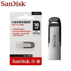 SanDisk 울트라 플레어 USB3.0 플래시 드라이브 CZ73 고속 메모리 스틱 16GB 32GB 128GB 256GB 컴퓨터 PC용