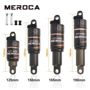 MEROCA 자전거 후면 충격 흡수 장치 125/150/165/190mm 전기 스쿠터 산악 오일 스프링