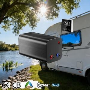 10/15/20/30L RV 전기 온수기 12V-240V 에너지 절약 고속 가열 스테인리스 스틸 내부 탱크 자동차 및 호텔