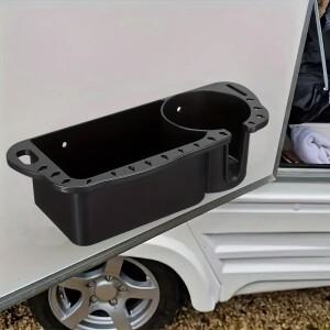 1Pcs Motorhome 캠핑 도어 수납함 캐디 박스 캔 컵 홀더 휴대폰 음료 상자  보트 자동차 인테리어 범용 다