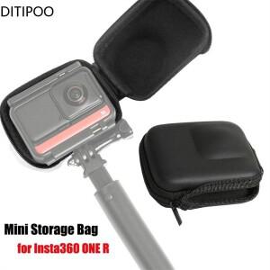 ta360 ONE RS R 360 파노라마 에디션 카메라 보호 운반 케이스 PU 박스 액세서리 용 휴대용 미니 소형 보관