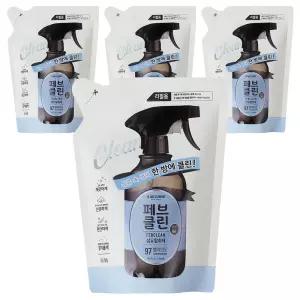 페브클린 섬유탈취제 리필 97번 에이프릴코튼 450ml 4개