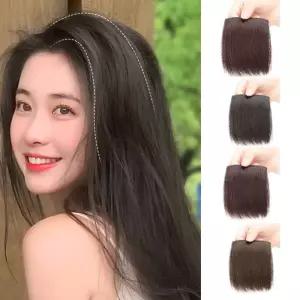 똑딱이 옆 뒷 앞 머리 가발 단발 정수리 헤어 피스 핀 붙임머리가발
