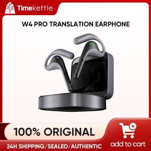호환상품 Timekettle W4 Pro AI 통역사 이어버드 양방향 동시 번역 여행 회의용 40개 언어 헤드셋