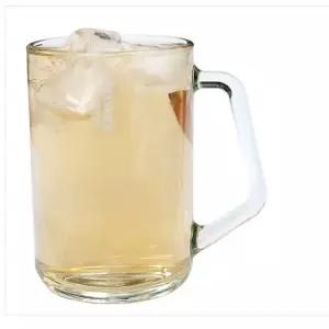 머그컵 유리잔 물컵 찻잔 물잔 맥주잔 글라스락 480ml/내열/유리/강화/유리컵/아이스/커피/투명/손잡이컵