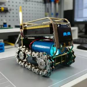 DIY 지능 로봇 AI 상호작용 과학기술 제작 소형 발명 지능 장난감