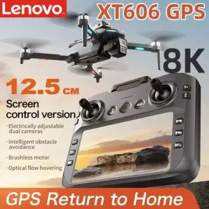 레노버 XT606 GPS 드론 4K 프로페셔널 8K HD 듀얼 카메라 드론 360도 장애물 회피 브러시리스 RC 쿼드 코프