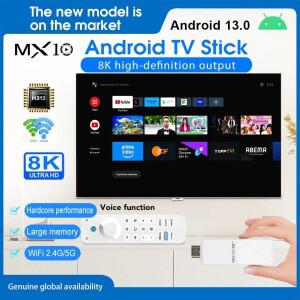 안드로이드 13 TV 스틱 MX10 K9PRO 올위너 H313 쿼드코어 2GB+16GB 듀얼밴드 와이파이 2.4G+5G 콘솔