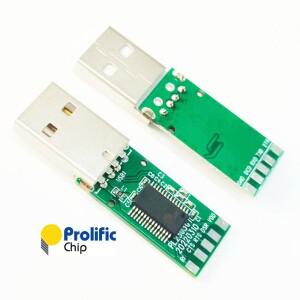 Prolific PL2303GT USB to RS232 직렬 변환기 어댑터  PCB 모듈  윈도우 맥 리눅스 지원