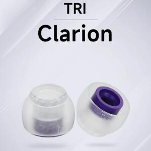 TRI Clarion 실리콘 헤드폰 귀마개 3쌍 S/M/L 크기 액세서리 유선 x HBB IEM kbear 07 08