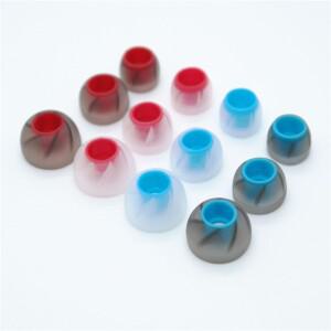 4.5mm 이어폰 실리콘 케이스 형 젤 커버 sprial 버드 헤드폰 플매트 카펫 러그 패드 쿠션 6pcs/3pairs