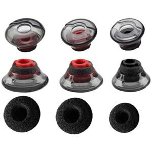 Plantronics Voyager 5200 귀마개 소프트 실리콘 이어 패드 클리어 버드 팁 Eargels Black Foam