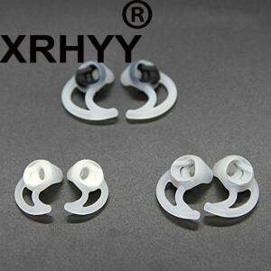 XRHYY 교체용 실리콘 이어버드 팁  보스호환 IE2 인이어 헤드폰 이어폰  크기 L/MS  3 쌍