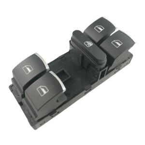 폭스바겐 투란 티구안 파사트 B6 B7 CC 골프 Mk5 MK6 제타 운전석 마스터 윈도우 컨트롤러 스위치 크롬 5ND