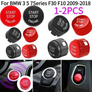 자동차 엔진 시동 정지 스위치 단추 교체 커버  BMW 호환 F30 F10 F02 320 520 525 730 740 3 5 7 시리즈 2