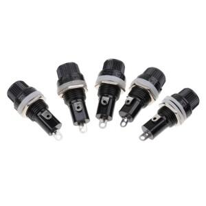 스크류 캡 패널 장착 퓨즈 홀더 박스 2단자 방수 자동차용 5x20mm