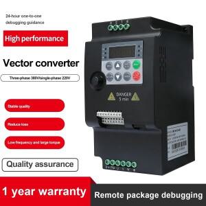 가변 주파수 드라이브용 220V 380V 0.75/1.5/2.2/4/5.5KW 3상 속도 컨트롤러 인버터 전동 VFD