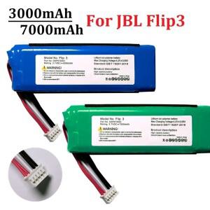 jbl호환 Flip 3 3000/7000mAh GSP용 기존 배터리 872693 P 763098 03 플레이어 스피커 충전식