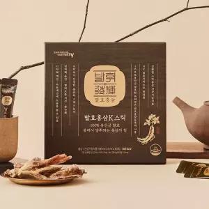 한국야쿠르트 발휘 발효홍삼 K 스틱 10ml X 30포, 쇼핑백동봉