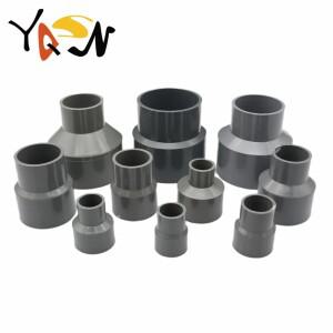 2PCS PVC 스트레이트 감소 커넥터 20 25 32 40 50 60mm 워터 파이프 어댑터 어항 튜브 조인트 정원 관개 피