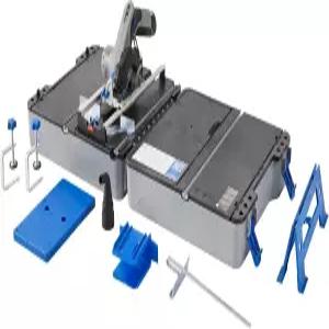 12V 브러시리스 컴팩트 원형 톱과 다목적 절단 케이스(CS12V-S1C)가 있는 드멜 블루프린트 휴대용 스테이션
