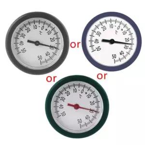 38mm 임베디드 미니 온도계 낚시 보관 수하물 가방 상자 온도 측정기 모니터 가정용 필요