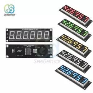 LED 디지털 튜브 디스플레이 제어 모듈, Arduino 5V 마이크로 컨트롤러 시리얼 Red