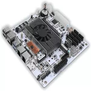 쿼드코어 8 스레드 저전력 CPU 듀얼 2.5G LAN SATA HDMI/DP 4K PCIe x4 2 M.2 NVMe DDR4 RAM이 탑재된 미니