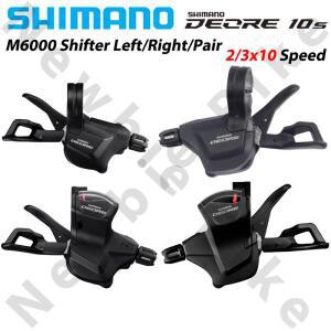 시마노 데오레 MTB 산악 자전거용 변속 레버 SL-M6000, 2, 3x10, 변속기, 왼쪽 3, 오른쪽 10 단 또는 쌍