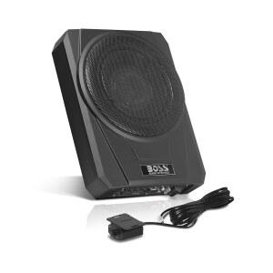 BOSS 오디오 시스템 BASS10 10인치 전동 시트카 서브우퍼 - 최대 1000와트, 싱글 4옴 보이스 코일, 원격 제어, 개별 판매