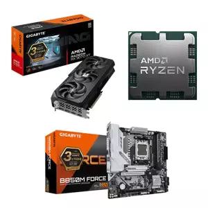 [순정PC] 반본체 게이밍 핵심 3종 라라랜드 패키지 7800X3D/B850M/RX9070XT