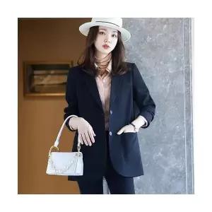 여자 하프 캐주얼 코트 봄가을 슈트 정장 빅사이즈 원템3