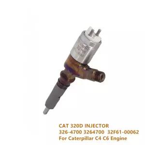 LED전구 320D 커먼레일 인젝터 326-4700 3264700 32F61-00062 C4 C6 엔진 엔진 수리 및 교정