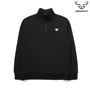 다이나핏 세미오버핏 면혼방 공용 TORINO 토리노 반집업 Black YUP24213Z1 _GNWT 117158