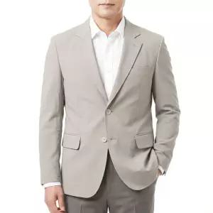 남성 여름 쿨 매쉬 콤비 자켓 마이 YCO16 중년 국산