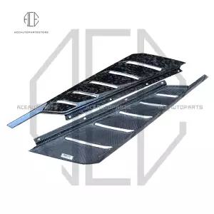 LED전구  도착 자동 후면 엔진 커버 OEM 스타일 람보르기니 키트 Huracan EVO 건식 탄소 섬유 보닛 후드 통