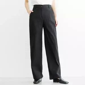 [하프클럽/](~88size)카발리뒷절개일자팬츠 PTF2037