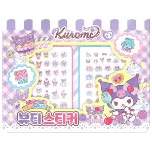 산리오네일 반짝이스티커 산리오 쿠로미 네일 귀걸이 뷰티스티커 캐릭터 손톱꾸미기