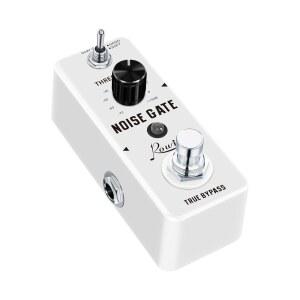 Rowin LEF-319 모드(하드/소프트) 메탈 바이패스, 페달 트루 게이트 어댑터 감소, 노이즈 - 듀얼 9V 컴팩트 미포함) 전원 쉘, 디자인(DC 공급,