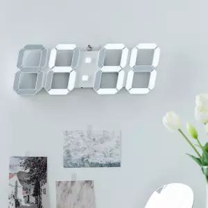 플라이토 코드리스 무선 인테리어 3D LED 벽시계 38cm