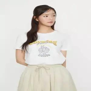 매장정품 PLASTIC ISLAND 플라스틱 아일랜드 칼라스티치 프린트 티셔츠 PS2CH484 1624569