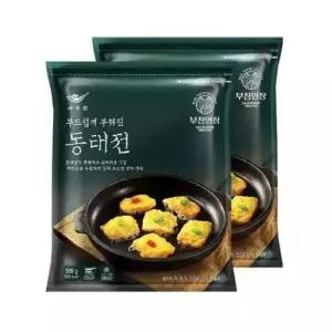 사옹원 부침명장 부드럽게 부쳐진 동태전 300g 2개