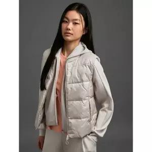POLHAM 여성 클라우드 에어 모크넥 패딩 베스트_PHG1VP2710