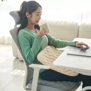 VITAGRAM 전자파 없는 USB 온열 보온 전기 1인용 방석 SMT-2365