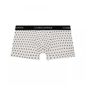 CODES COMBINE INNERWEAR 크림도트 블랙밴딩 드로즈