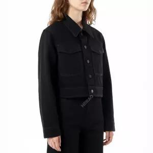 TWO POCKET CROPPED JACKET (OW1139 LD1031 999) (투 포켓 크롭 자켓)